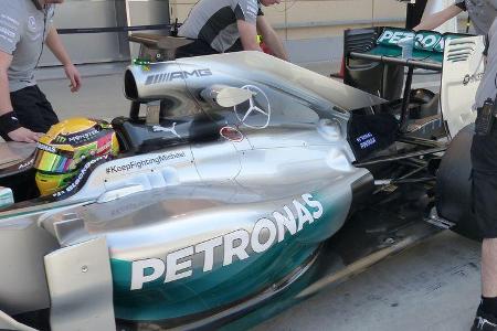Lewis Hamilton - Mercedes - Formel 1 - Test - Bahrain - 21. Februar 2014