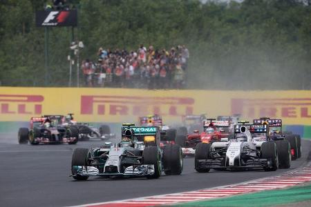 Start - GP Ungarn 2014 - Danis Bilderkiste