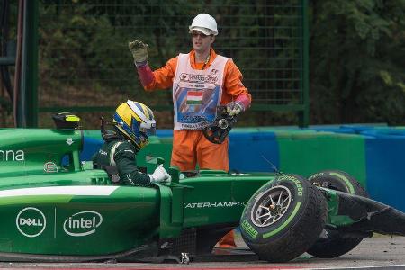 Marcus Ericsson - GP Ungarn 2014 - Danis Bilderkiste