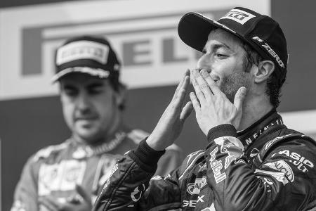 Daniel Ricciardo - GP Ungarn 2014 - Danis Bilderkiste