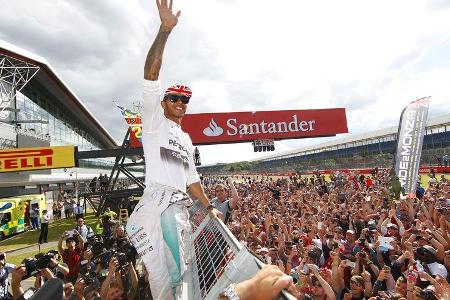 Lewis Hamilton - GP England 2014