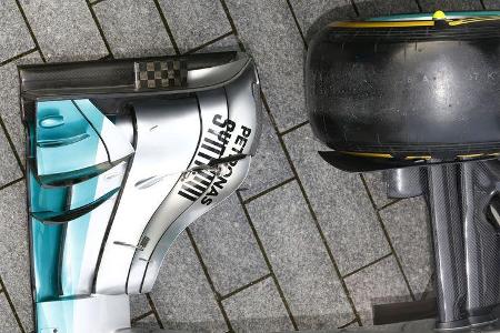 Vergleich: Mercedes W196 vs. AMG W05 - 2015
