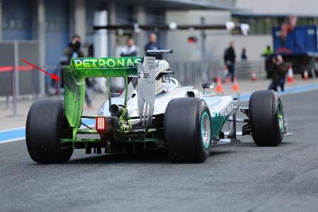 Mercedes - Jerez-Test - Formel 1 - 2014
