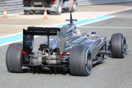 McLaren - Jerez-Test - Formel 1 - 2014