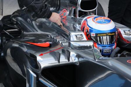 McLaren - Jerez-Test - Formel 1 - 2014