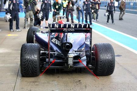 Red Bull - Jerez-Test - Formel 1 - 2014