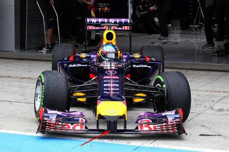 Red Bull - Jerez-Test - Formel 1 - 2014