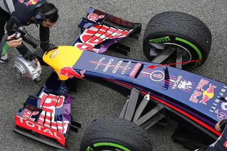 Red Bull - Jerez-Test - Formel 1 - 2014