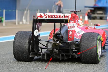 Ferrari - Jerez-Test - Formel 1 - 2014