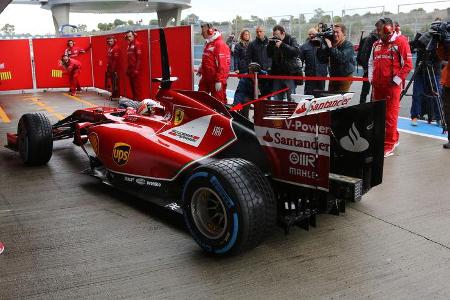 Ferrari - Jerez-Test - Formel 1 - 2014