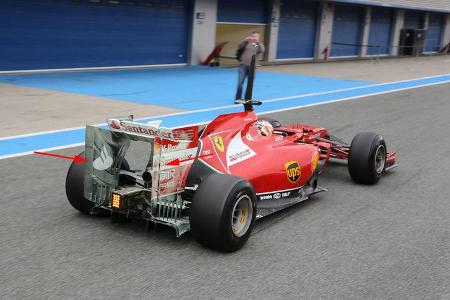 Ferrari - Jerez-Test - Formel 1 - 2014