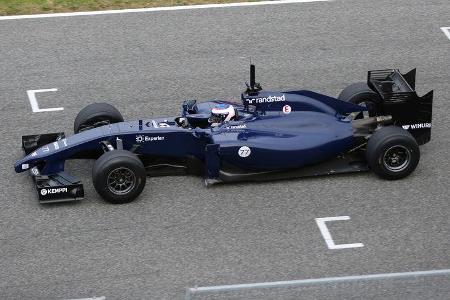 Williams - Jerez-Test - Formel 1 - 2014