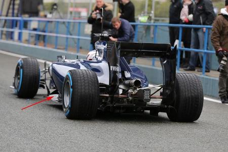 Williams - Jerez-Test - Formel 1 - 2014