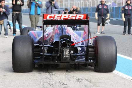 Toro Rosso - Jerez-Test - Formel 1 - 2014