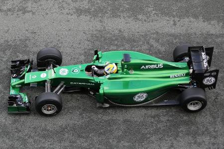 Caterham - Jerez-Test - Formel 1 - 2014
