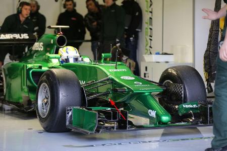 Caterham - Jerez-Test - Formel 1 - 2014