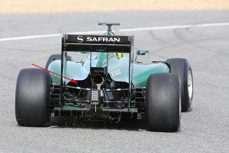 Caterham - Jerez-Test - Formel 1 - 2014