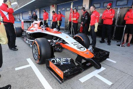 Max Chilton - Marussia - Formel 1 - Jerez - Test - 30. Januar 2014
