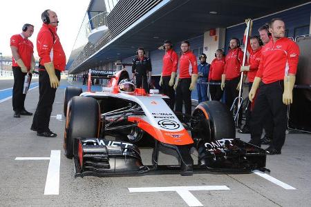Max Chilton - Marussia - Formel 1 - Jerez - Test - 30. Januar 2014