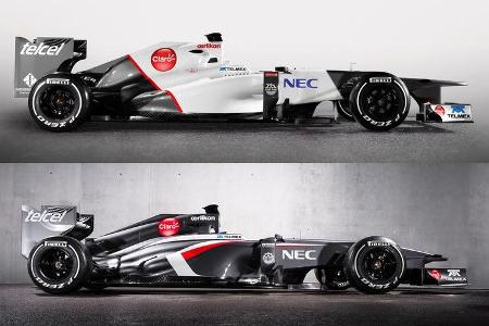 Sauber C32 Formel 1 2013 Technik