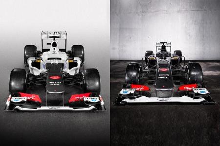 Sauber C32 Formel 1 2013 Technik