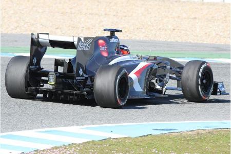 Sauber C32 Formel 1 2013 Technik