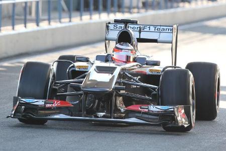 Sauber C32 Formel 1 2013 Technik