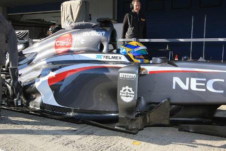 Sauber C32 Formel 1 2013 Technik