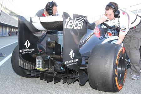 Sauber C32 Formel 1 2013 Technik
