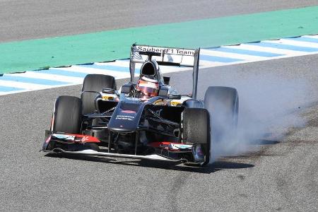 Sauber C32 Formel 1 2013 Technik