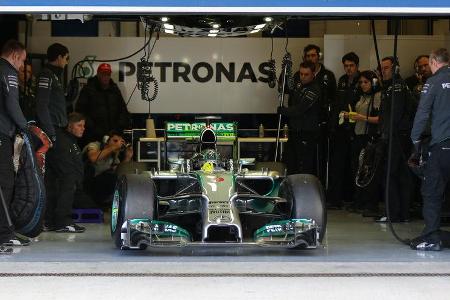 Mercedes - Jerez-Test - Formel 1 - 2014 Mercedes - Jerez-Test - Formel 1 - 2014