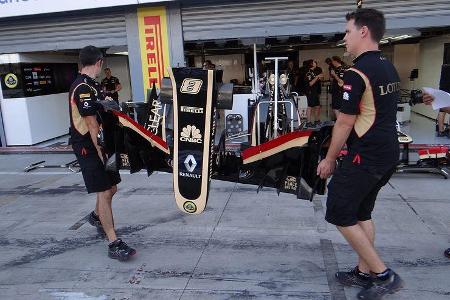 Lotus - Formel 1 - GP Italien - Monza - 6. September 2013
