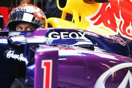 Sebastian Vettel - Red Bull - Formel 1 - GP Italien - Monza - 6. September 2013
