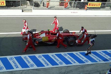 Felipe Massa - Ferrari - Formel 1 - GP Italien - Monza - 6. September 2013