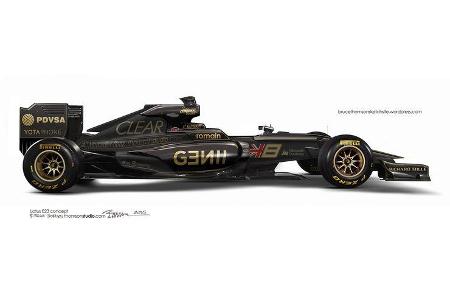 F1 Designs 2015 - Lotus - Bruce Thomson