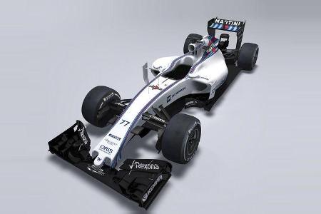 Williams FW37 - CGI Grafik - 2015