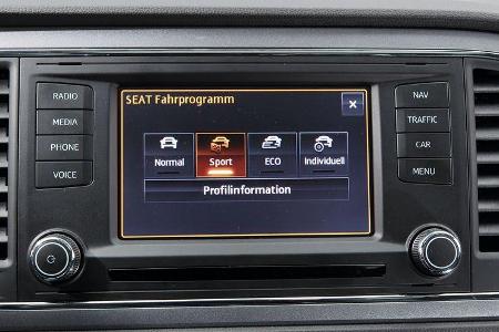 Seat León 1.4 TSI, Display, Bordcomputer