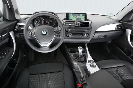BMW 114i, Cockpit, Lenkrad