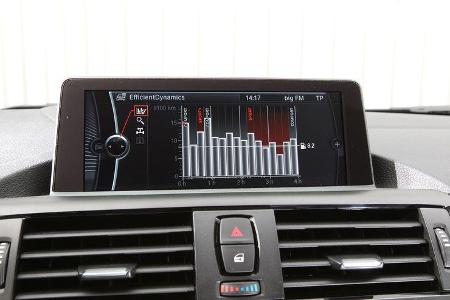 BMW 114i, Bordcomputer, Display
