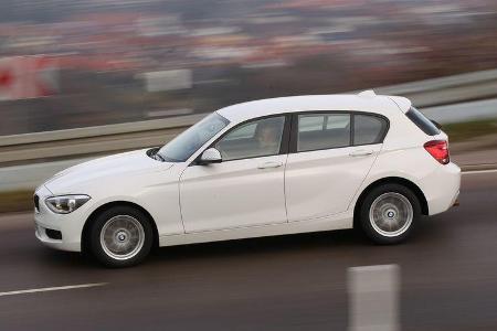 BMW 114i, Seitenansicht