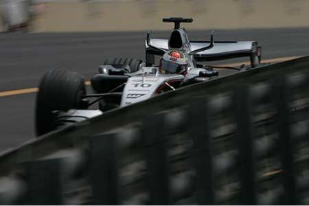 Juan Pablo Montoya muss erkennen, ...