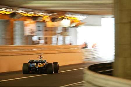 Dank starker Scheinwerfer ist der Tunnel in Monaco längst nicht mehr so duster wie vor Jahrzehnten.