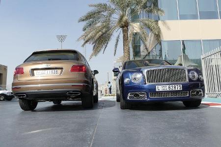 Bentley Bentayga & Mulsanne - Carspotting - GP Abu Dhabi 2018