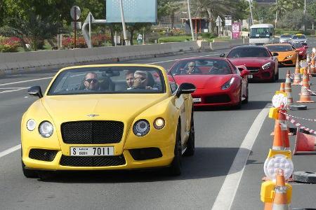 Bentley Continental GT - Carspotting - GP Abu Dhabi 2018