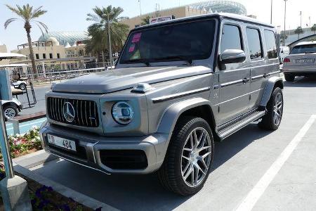 Mercedes AMG G63 - Carspotting - GP Abu Dhabi 2018