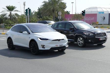 Tesla Model X - Carspotting - GP Abu Dhabi 2018