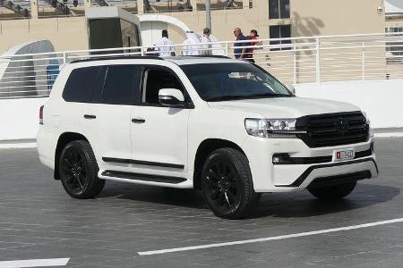 Toyota Land Rover VX.R V8 - Carspotting - GP Abu Dhabi 2018
