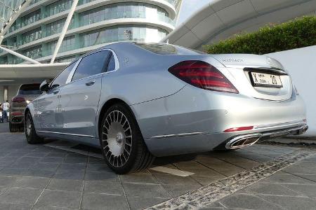 Merceds S-Klasse Maybach - Carspotting - GP Abu Dhabi 2018