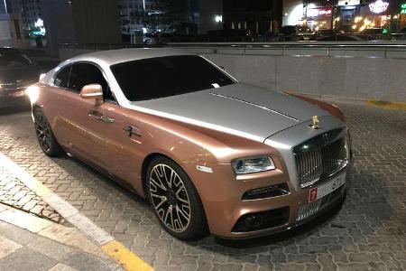 Rolls Royce Wraith - Carspotting - GP Abu Dhabi 2018