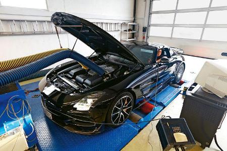 Mercedes SLS AMG Black Series, Leistungsmessung